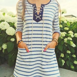 Shein Striped Shirt Dress